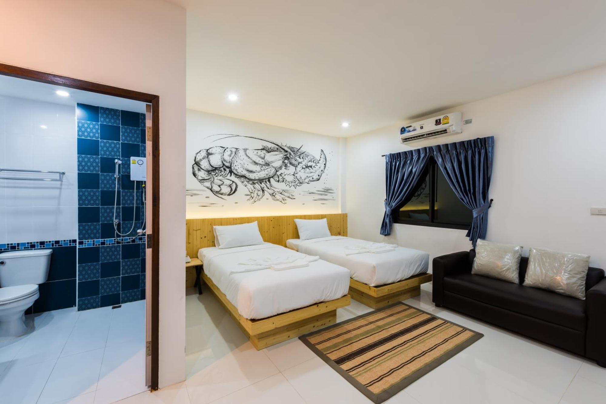 Nine Blue Residence Nong Prue Exteriör bild